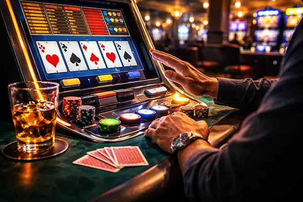 casino gameplay focus