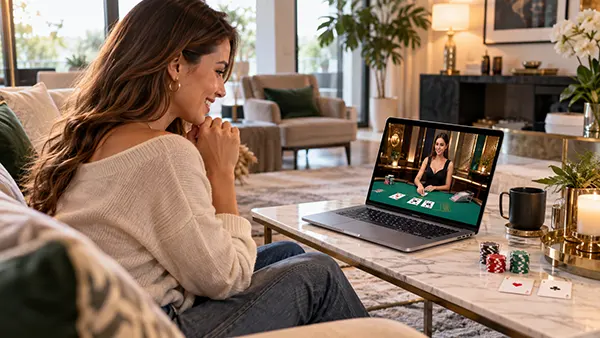 Live baccarat cards